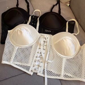 Two corsets tops